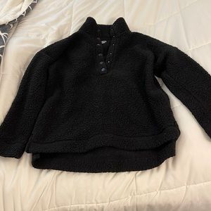 Aerie black sherpa